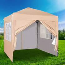 Enclosed party outlet tent